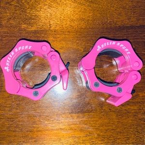 Pink Barbell Clips!! 💖